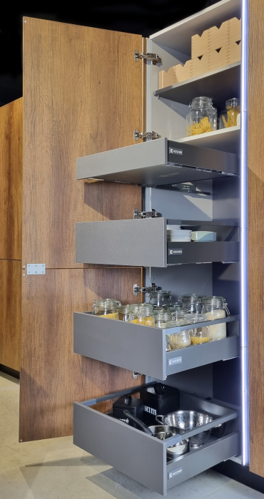 Kentop Charnières dangle à charnière standard avec fermeture automatique et amortisseur pour armoire de cuisine Full Overlay argenté 